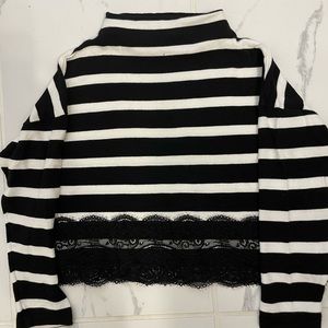 Monnalisa girls striped sweater size 8